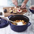 4 qt, Round, Dutch Oven, Dark Blue,,large