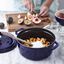 4 qt, Round, Dutch Oven, Dark Blue,,large preview
