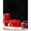 3-pc, Mini Round Dutch Oven Set, Cherry,,large preview