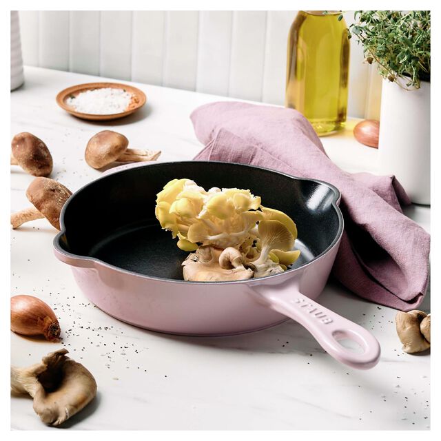 11-inch, Traditional Deep Skillet, Peony Pink,,large
