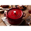 2.75 qt, Round, Cocotte, Cherry - Factory Second,,large preview