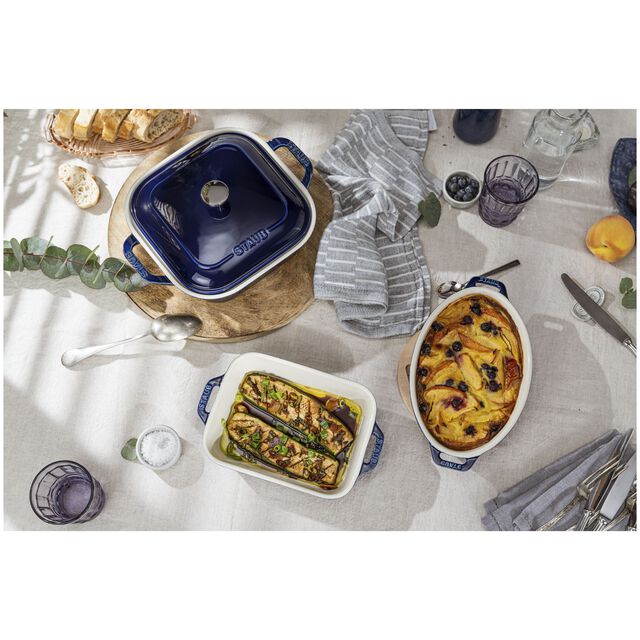 4-pc, Mixed Baking Dish Set, Dark Blue,,large