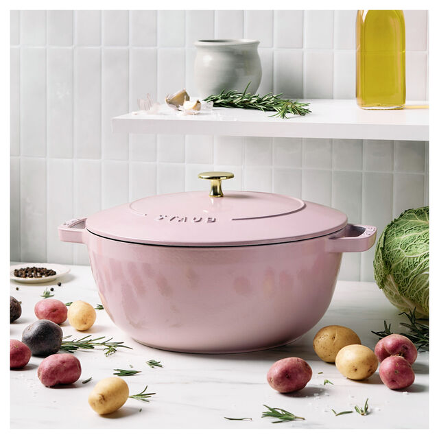 5 qt, Essential French Oven, Peony Pink,,large