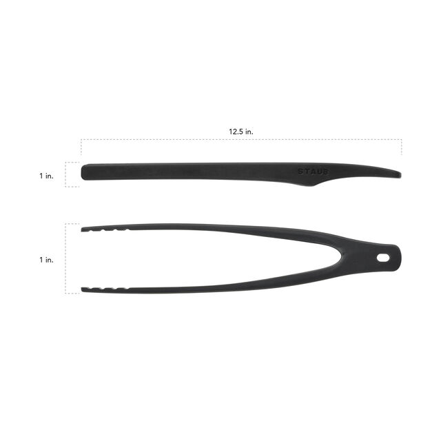 12.25 inch Tongs, Silicone ,,large