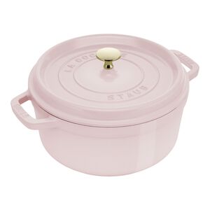 4 qt, Round, Dutch Oven, Peony Pink