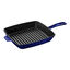 12-inch, Cast Iron, Square, Grill Pan, Dark Blue,,large preview