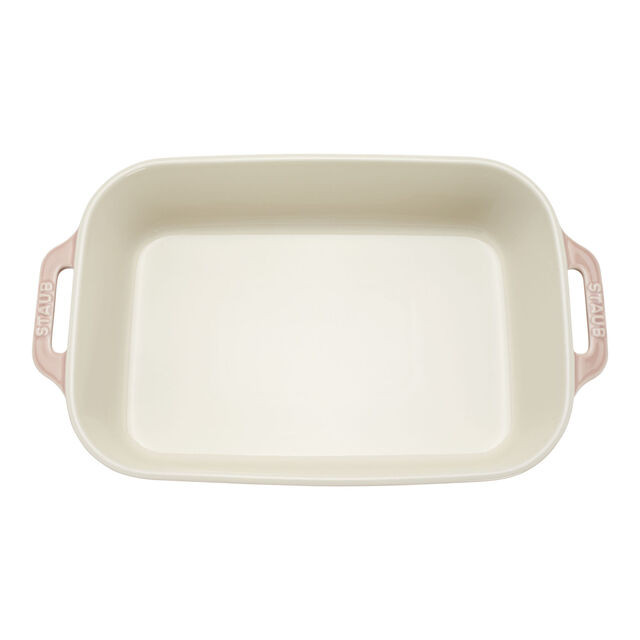 3-pc, Rectangular Baking Dish Set, Light Pink,,large