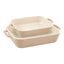 2-pc, Rectangular Baking Dish Set, Sesame preview