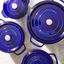 4 qt, Round, Dutch Oven, Dark Blue,,large preview