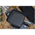 12-inch, Cast Iron, Square, Grill Pan, Graphite Grey,,large