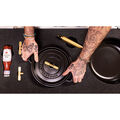 7 qt, Round, Dutch Oven Buster And Punch, Matte Black,,large