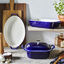 4-pc, Mixed Baking Dish Set, Dark Blue,,large preview