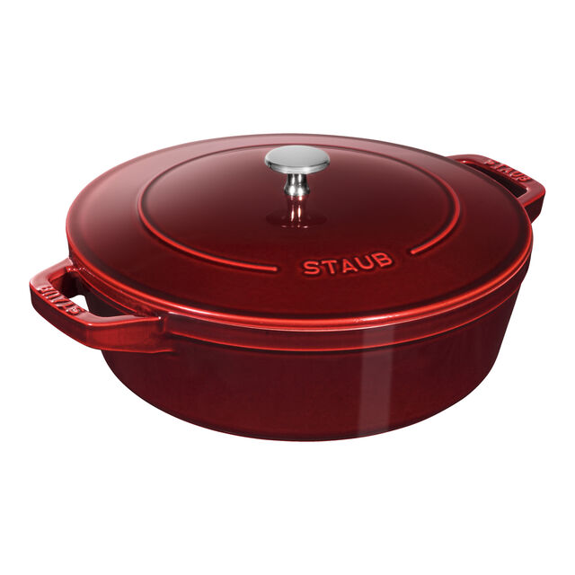 4-pc Stackable Cookware Set, Grenadine, Cast Iron ,,large
