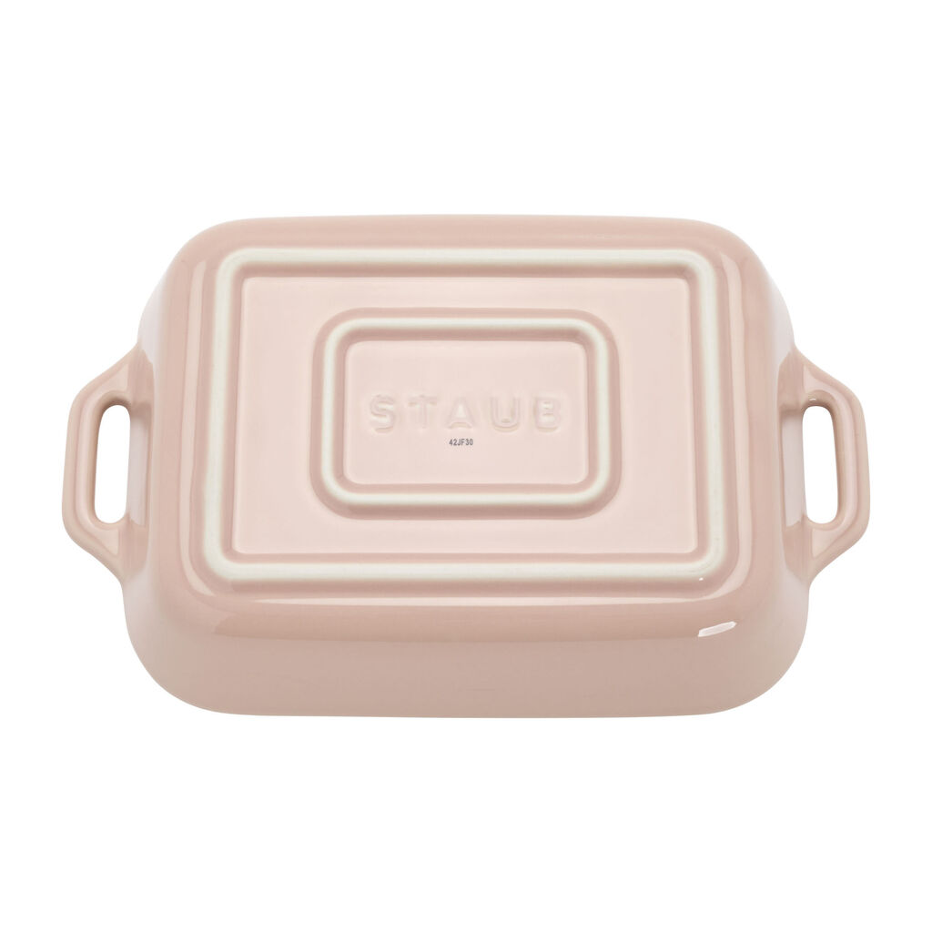 3-pc, Rectangular Baking Dish Set, Light Pink,,large