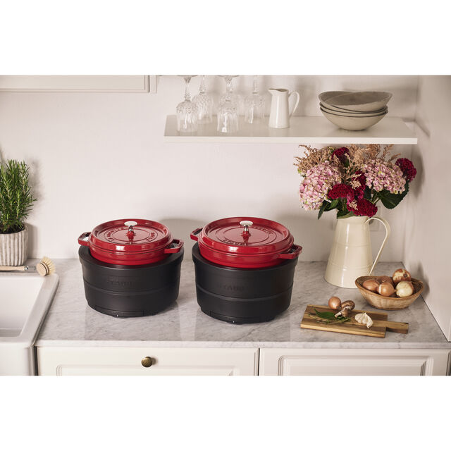 Precision Induction Multi Cooker, Matte Black,,large