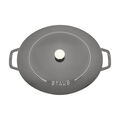 6 qt, Wide Oval French Oven, Graphite Grey,,large