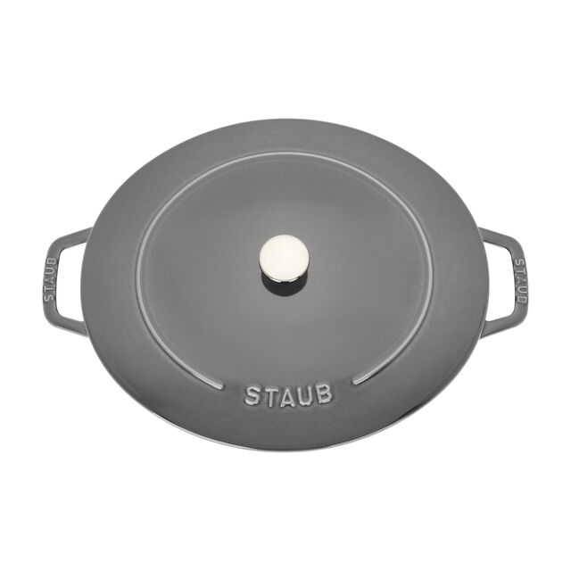 6 qt, Wide Oval French Oven, Graphite Grey,,large