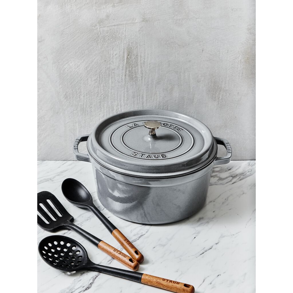 13.25 qt, Round, Dutch Oven, Graphite Grey,,large