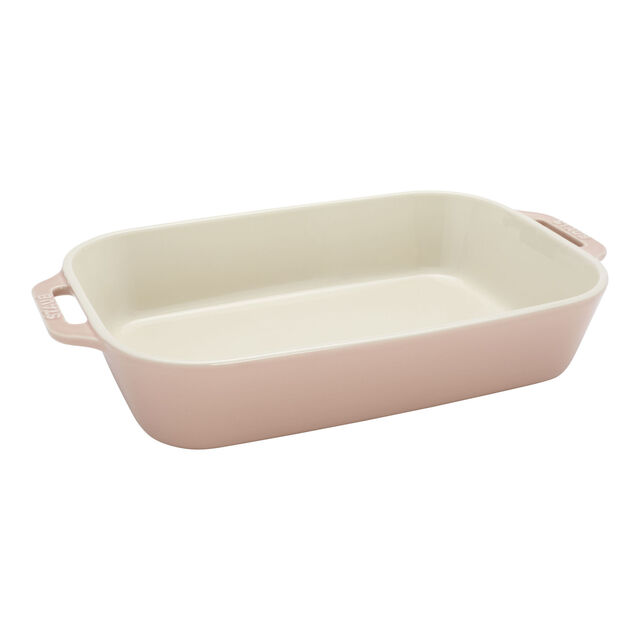 3-pc, Rectangular Baking Dish Set, Light Pink,,large