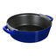 4-pc Stackable Cookware Set, Dark Blue, Cast Iron ,,large preview
