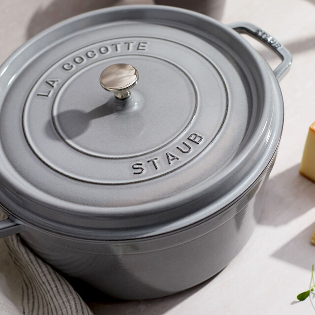 9 qt, Round, Dutch Oven, Graphite Grey,,large
