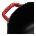 5 qt, Essential French Oven with Horse Lid, Cherry,,large
