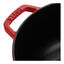 5 qt, Essential French Oven with Horse Lid, Cherry,,large preview