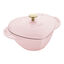 1.75 qt, Heart, Dutch Oven, Peony Pink,,large preview