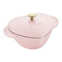 1.75 qt, Heart, Dutch Oven, Cherry,,large