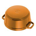 4 qt, Round, Dutch Oven, Saffron,,large
