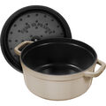 5.5 qt, Round, Dutch Oven, Sesame,,large