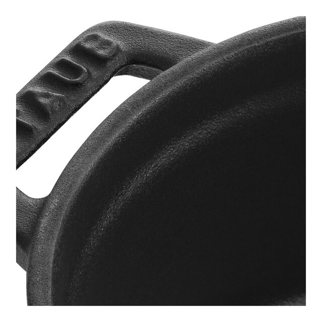 0.25 qt, Mini Round Dutch Oven, Matte Black,,large
