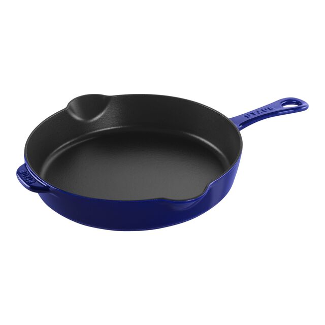 11-inch, Traditional Deep Skillet, Dark Blue,,large