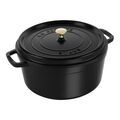 13.25 qt, Round, Dutch Oven, Matte Black,,large