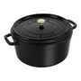 13.25 qt, Round, Dutch Oven, Matte Black,,large