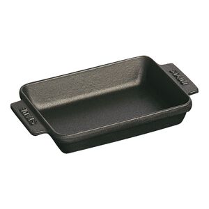 5.5-x 4.25 inch, Rectangular, Mini Baker, Matte Black