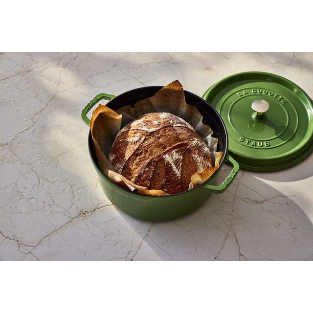5.5 qt, Round, Dutch Oven, Pistachio,,large
