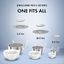 4.5-inch / 6-pc, Bowl set macaron, Mixed Colors,,large preview
