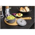 0.25 qt, Mini Round Dutch Oven, Graphite Grey,,large