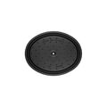 1 qt, Oval, Dutch Oven, Matte Black,,large