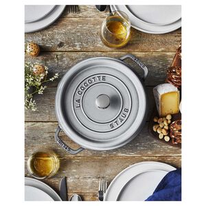 2.75 qt, Round, Dutch Oven, Graphite Grey