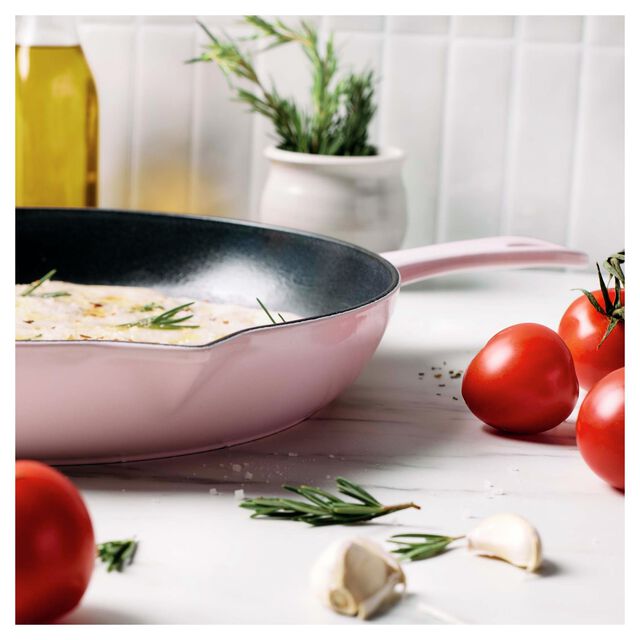 12-inch, Frying Pan, Peony Pink,,large