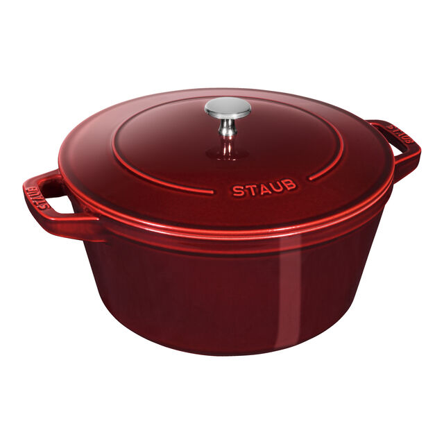 4-pc Stackable Cookware Set, Grenadine, Cast Iron ,,large
