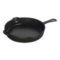 11-inch, Traditional Deep Skillet, Matte Black,,large