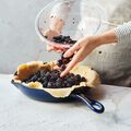 10-inch, Fry Pan, Dark Blue,,large