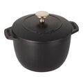 1.5 qt, Petite French Oven, Matte Black,,large