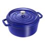 4 qt, Round, Dutch Oven, French Blue,,large