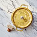 4 qt, Round, Dutch Oven, Citron,,large