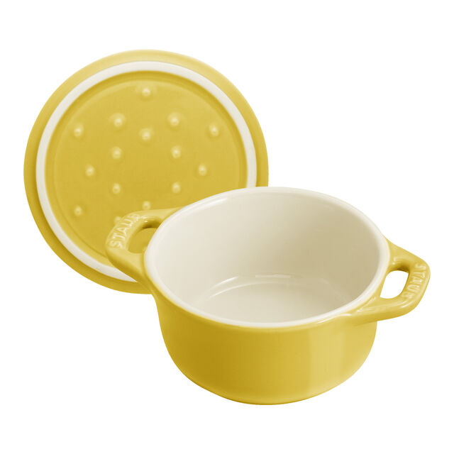 3-pc, Mini Round Dutch Oven Set, Citron,,large