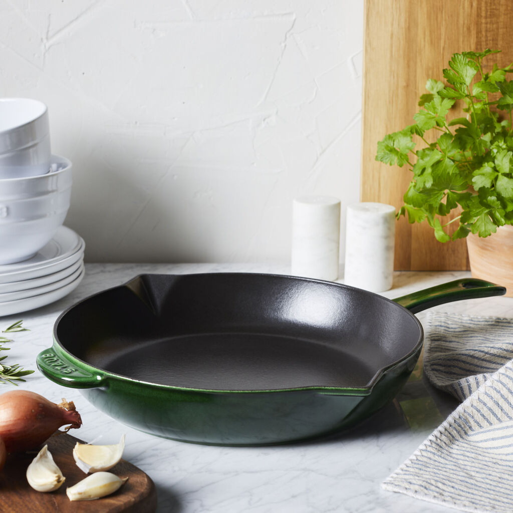 10-inch, Fry Pan, Basil,,large